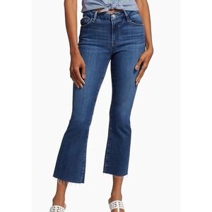 Frame Denim Blue Ankle & Cropped Jeans